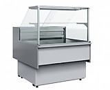 Холодильная витрина GC110 VM 1,25-1 (с боковинами, динамика) 0011-9006