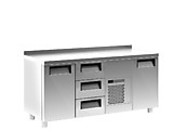 Стол холодильный 3GN/LT Сarboma (T70 L3-1 INOX)