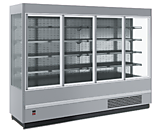 Пристенная холодильная витрина FC 20-08 VV 2,5-1 (распашные двери)