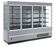 Пристенная холодильная витрина FC 20-08 VV 2,5-1 (распашные двери)