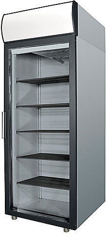 Холодильный шкаф cо стеклянными дверьми POLAIR Grande DM105-G