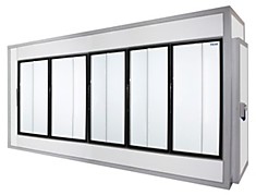 Холодильная камера КХН-10,28 со стеклянным фронтом