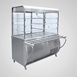 Прилавок-витрина холодильный ПВВ(Н)-70М-С-НШ