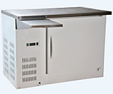 Прилавок холодильный ПХС-0,300 охлаждаемый стол, окрашенный