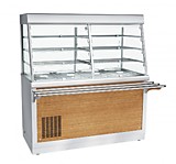 Прилавок-витрина холодильный с нейтральным шкафом предназначен для хранения ПВВ(Н)-70Х-С-01-НШ
