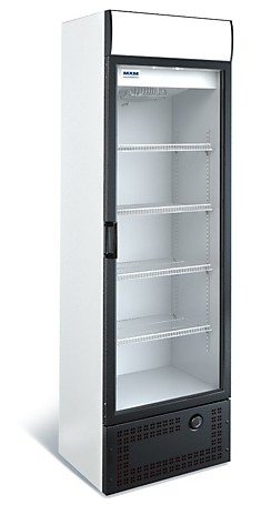 Шкаф холодильный ШХ 370 СК (стекл.дверь,канапе) с термостатом