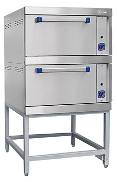 Шкаф жарочный газовый типа ШЖГ-2 краш. подставка, эмалированная духовка, 840х935х1500 мм
