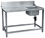 Стол предмоечный СПМП-7-4 (1300х700) для туннельных посудомоечных машин МПТ