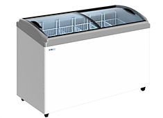 Морозильный ларь italfrost СF500С гнутыми стеклами