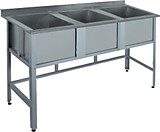 Ванна моечная трехсекционная Рада ВМ3-18/7Б