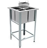 Ванна моечная сварные для санитарной обработки яиц (ёмкость нерж. сталь aisi 430)