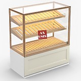 Витрина Пекарные Традиции. Фасад 3D МДФ.