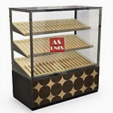 Витрина кондитерская  Пекарные Традиции. Фасад ПРИНТ. 