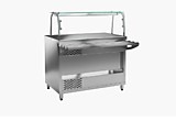 Прилавок-витрина холодильный открытый ПВХЭ150